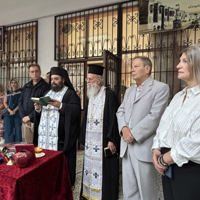 Πραγματοποιήθηκε ο καθιερωμένος Αγιασμός για την Αδελφότητα Μικρασιατών Ν. Σερρών «Ο Άγιος Πολύκαρπος»