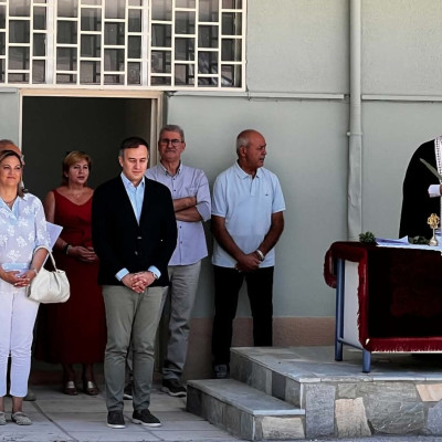 Στις τελετές αγιασμού η Βαρβάρα Μητλιάγκα - «Σήμερα χτύπησε το πρώτο κουδούνι»