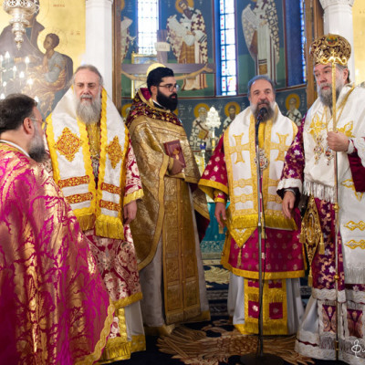 Χειροτονία νέου πρεσβυτέρου στην ιερά Αρχιεπισκοπή Αθηνών από τον Σερρών Θεολόγο