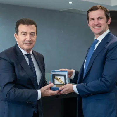 Συνάντηση Χρυσοχοΐδη με την Υφυπουργό Εσωτερικής Ασφάλειας των ΗΠΑ R. Law