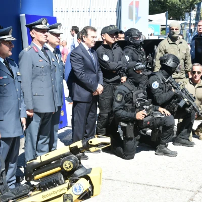 Εγκαίνια του Πληροφοριακού Κέντρου της Ελληνικής Αστυνομίας στην 90ή Διεθνή Έκθεση Θεσσαλονίκης