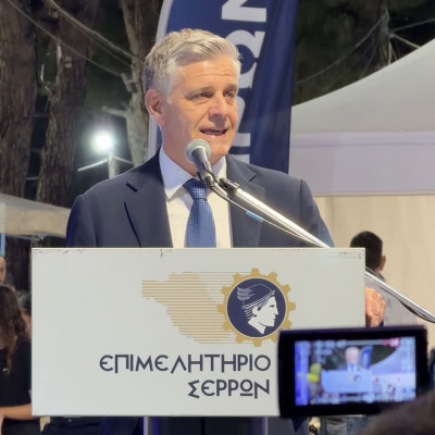 Ο Κώστας Γιουτίκας στη SEREXPO 2026- «Πιστεύω βαθιά στους ανθρώπους της παραγωγής και του επιχειρείν»