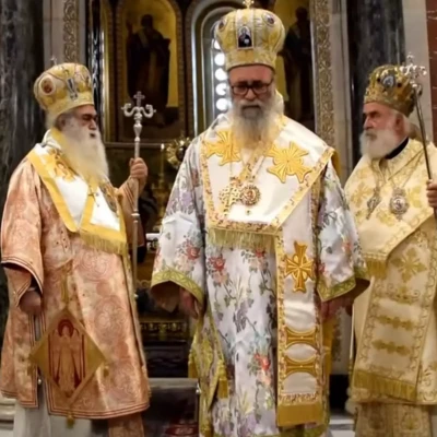 Από την παρουσίαση των 53 κειμηλίων σχολιάστηκε η απουσία του Μητροπολίτη Δράμας κ. Δωρόθεου