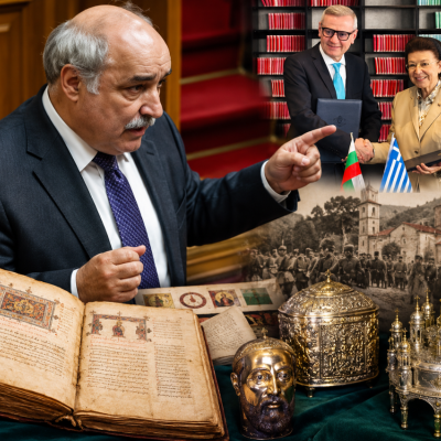 Μάρκος Μπόλαρης: "Ρητή η υποχρέωση της Βουλγαρίας για την επιστροφή των διαρπαγέντων κειμηλίων"