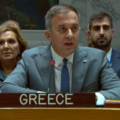 ΥΦΥΠΕΞ Χατζηβασιλείου στο Συμβούλιο Ασφαλείας του ΟΗΕ στη Νέα Υόρκη: Καμία απόφαση για την Ουκρανία δεν μπορεί να ληφθεί χωρίς το Κίεβο και την Ε.Ε.
