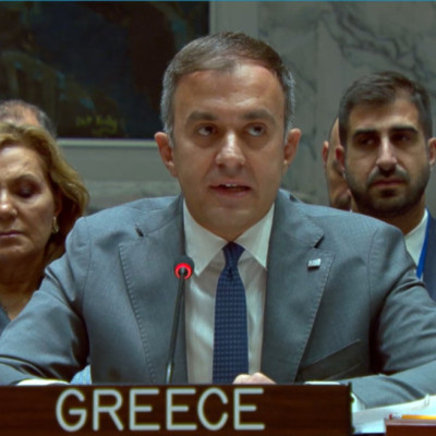 ΥΦΥΠΕΞ Χατζηβασιλείου στο Συμβούλιο Ασφαλείας του ΟΗΕ στη Νέα Υόρκη: Η Αθήνα απορρίπτει κάθε απόπειρα αλλαγής συνόρων μέσω της χρήσης βίας